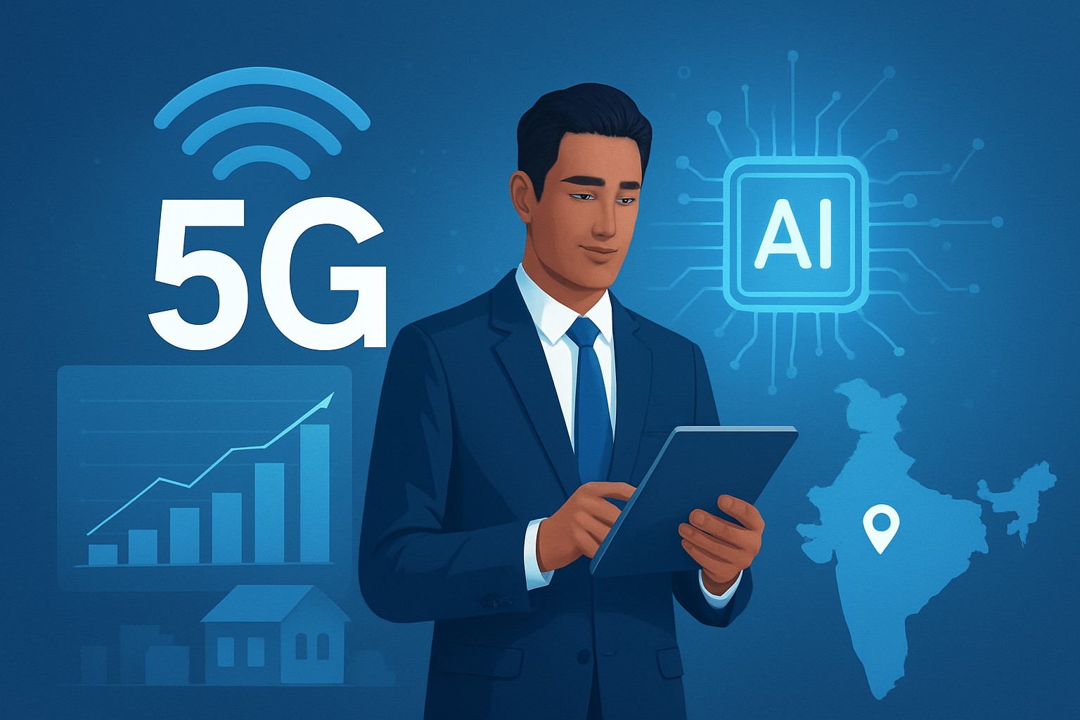 How 5G and AI Are Reshaping Digital Access for Indian SMBs Beyond Metro Hubs